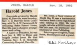 Harold E. Jones