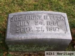 Josephine G Peck