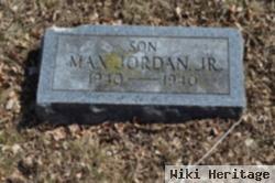 Max Jordan, Jr