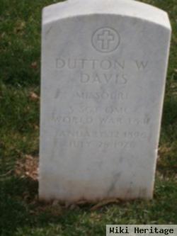 Dutton W Davis