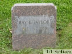 Ray Edward Taylor