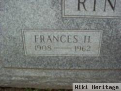 Frances H Ringer