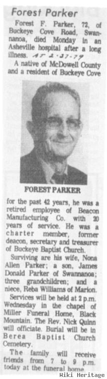 Forest Franklin Parker