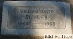 William David Snyder