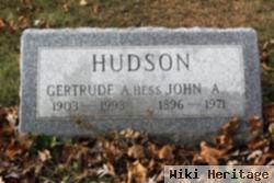 Gertrude Anna Hess Hudson