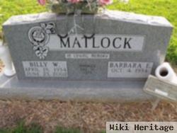 Billy Wayne Matlock