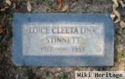 Loice Cleeta Link Stinnett