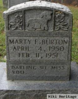 Marty E Burton