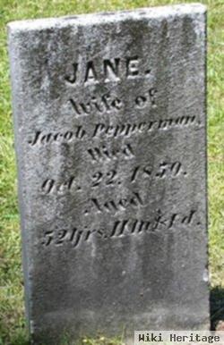 Jane "jenny" Baird Pepperman