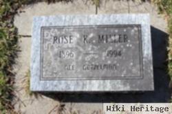 Rose K Getzelman Miller