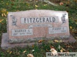 Warner G. "huck" Fitzgerald