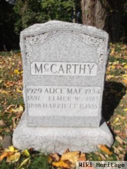 Alice May Mccarthy