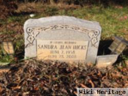 Sandra Jean Hicks