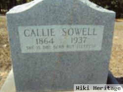 Martha Callie Conner Sowell