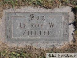 Leroy W Ziegler