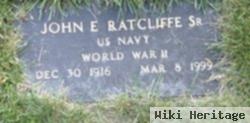 John E Ratcliffe, Sr