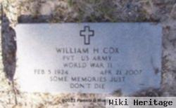 William H Cox