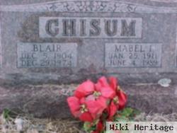 Mabel J Chisum