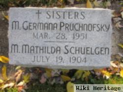 Sr M. Mathilda Schulgen