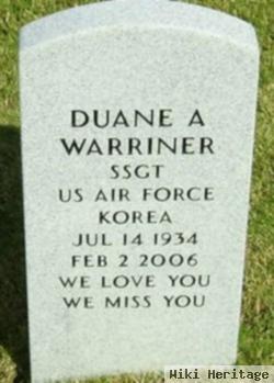 Duane Arlen Warriner