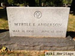 Myrtle E. Lorenz Anderson