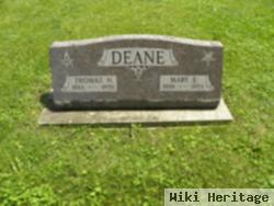 Mary E Deane