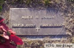 Alice M. Unruh