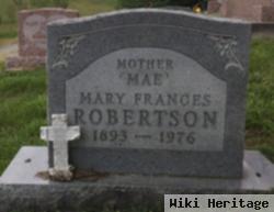 Mary Frances Walker Robertson