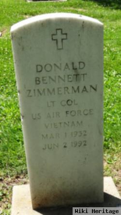 Ltc Donald Bennett Zimmerman