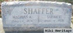 Mathias A. Shaffer