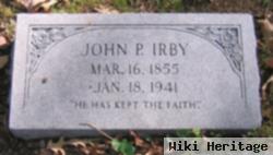 John P Irby