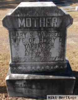 Mary S Campbell Yarbrough