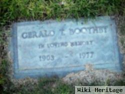 Gerald Thomas Boothby