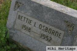 Bettie L Osborne