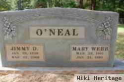 Mary Webb O'neal