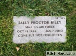 Maj Sally Proctor Riley