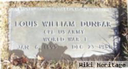 Louis William Dunbar, Sr