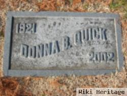 Donna B. Quick