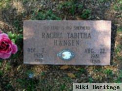 Rachel Tabitha Hansen