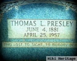 Thomas L Presley