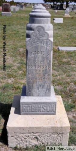 Jennie S Robinson