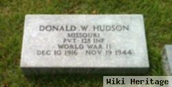 Pvt Donald W. Hudson