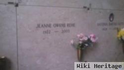 Jeanne Owens Rehe