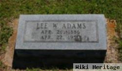 Lee W Adams