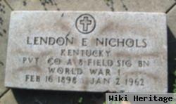 Lendon Edwin Nichols