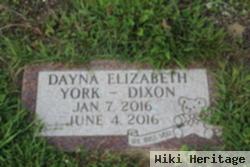 Dayna Elizabeth York Dixon