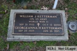 William J Ketterman