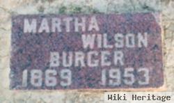 Martha E. Wilson Burger