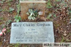 Mary Clakley Gresham