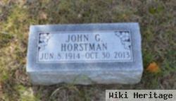 John G Horstman